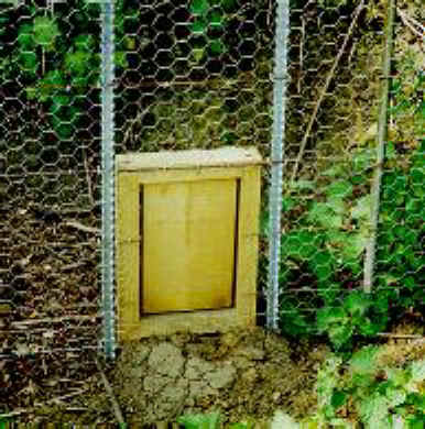 Photograph of a Badger Gate